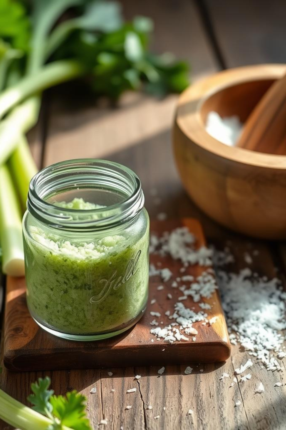 Homemade Celery Salt for the Stew