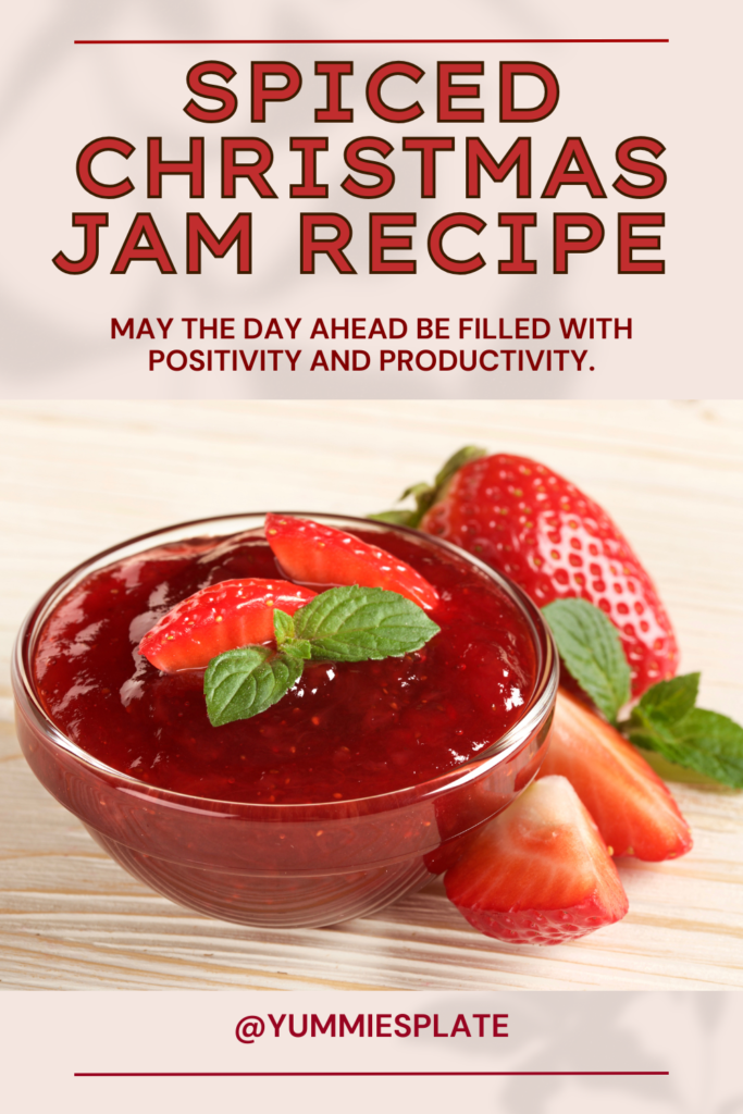 Spiced Christmas Jam Recipe 