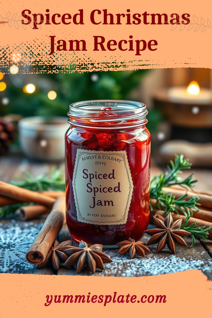 Spiced Christmas Jam Recipe 