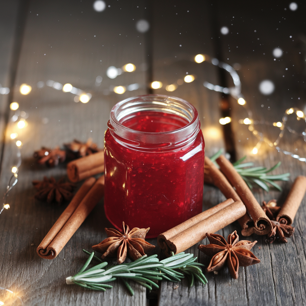 Spiced Christmas Jam Recipe