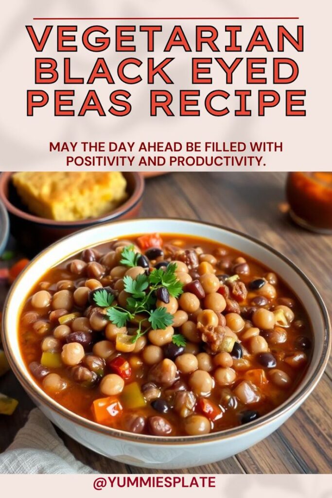 Vegetarian Black Eyed Peas Recipe