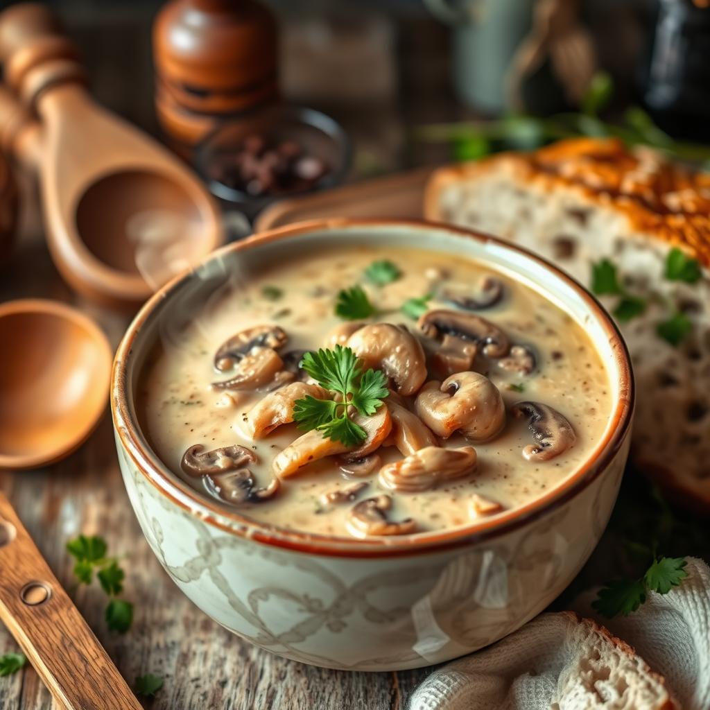 Cream of Mushroom Soup Recipe