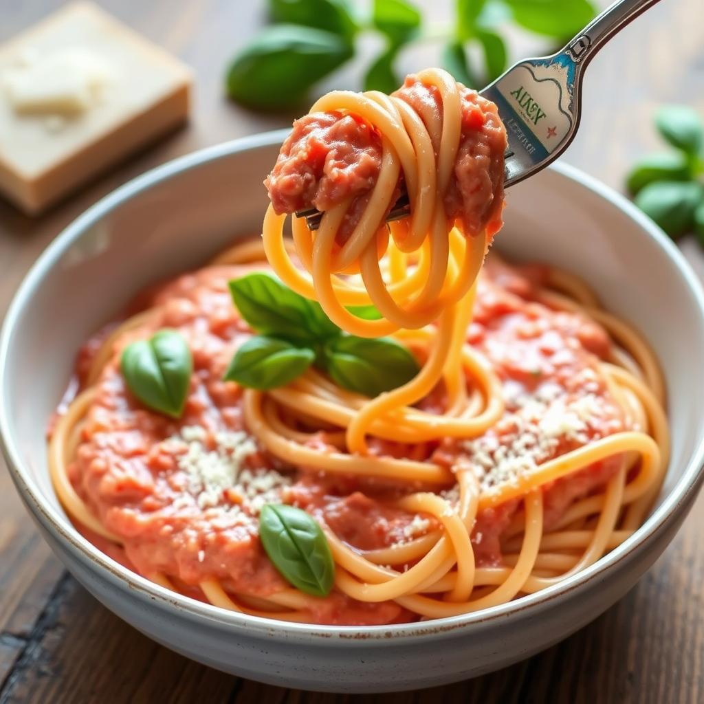 Pink Sauce Pasta