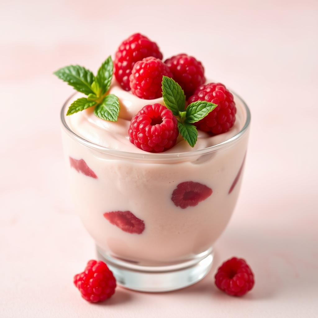 Raspberry Mousse Cups Recipe