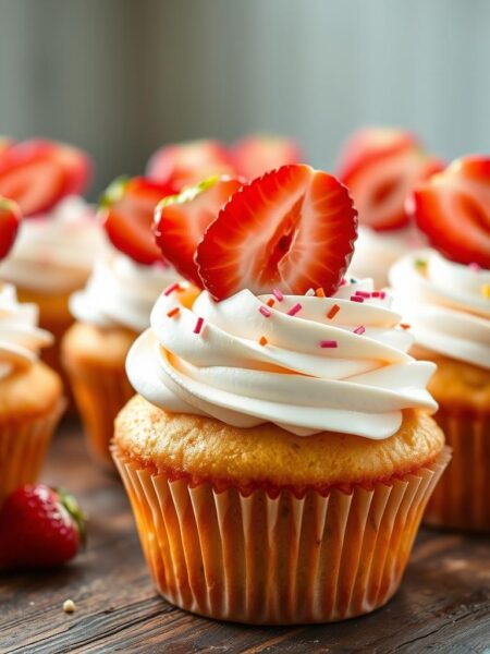 Strawberry Cupcakes