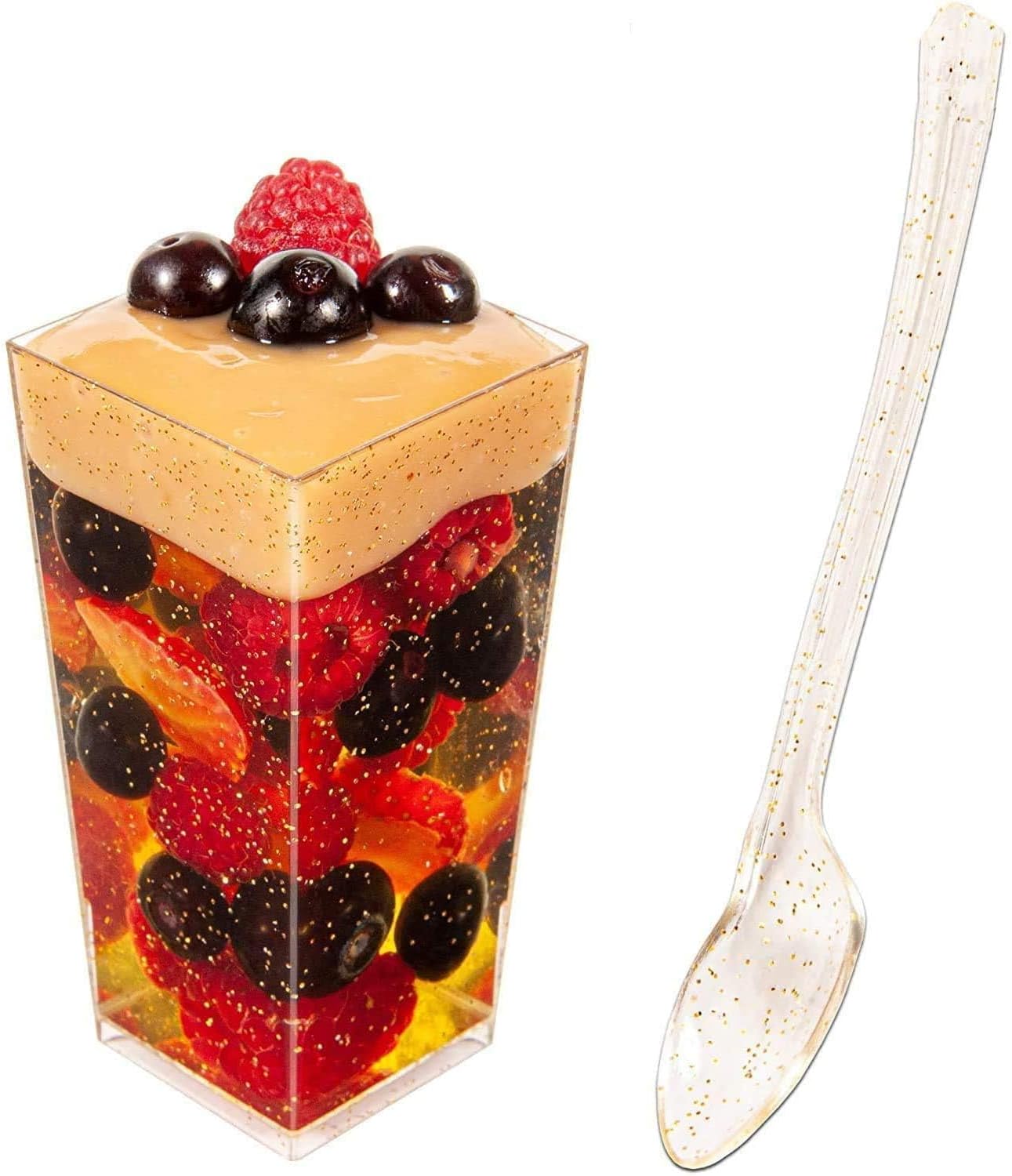 raspberry mousse cup