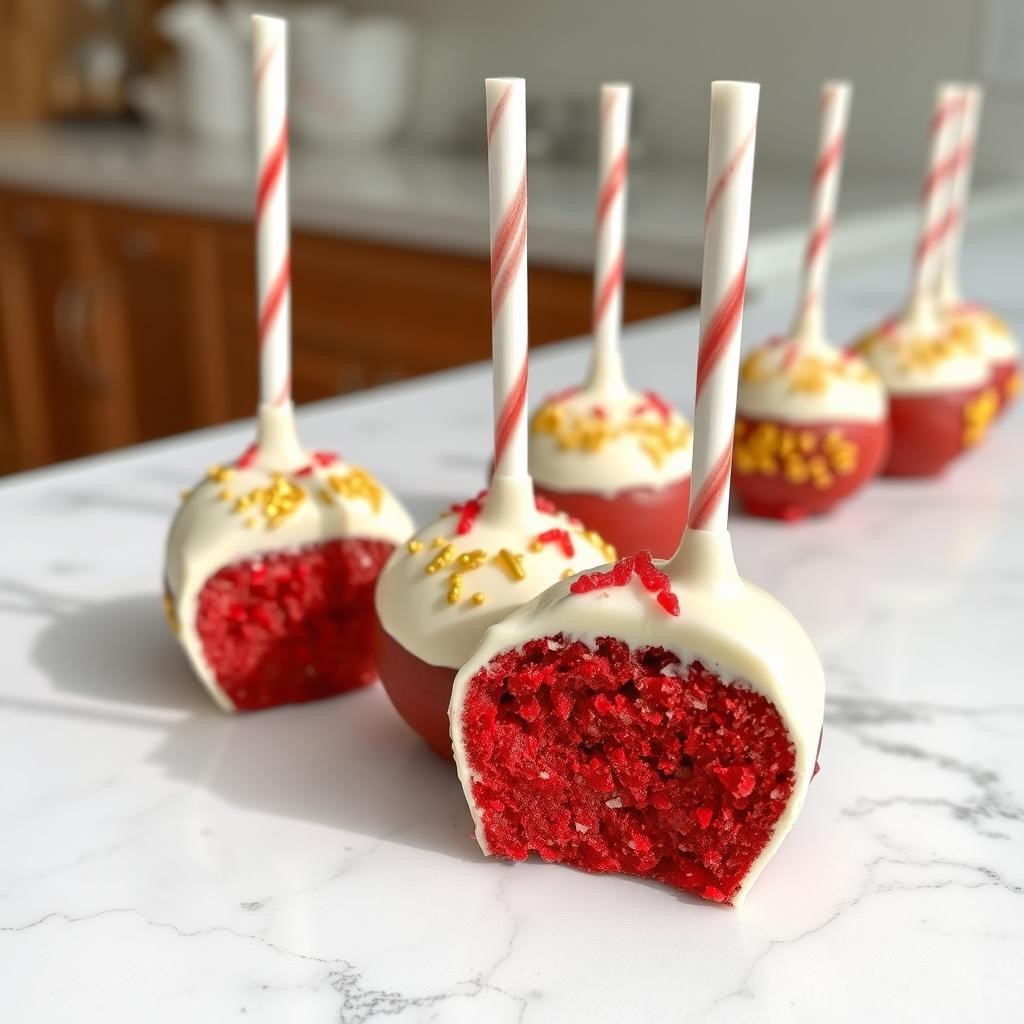 Red Velvet Cake Pops