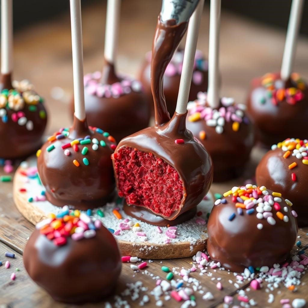 Red Velvet Cake Pops