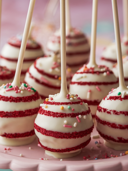 Red Velvet Cake Pops