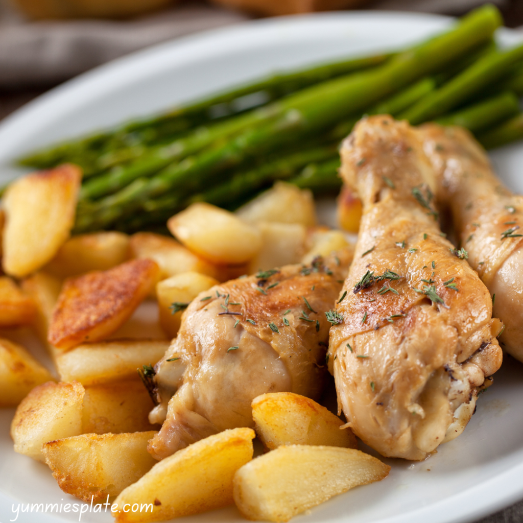 Chicken with Potatoes and Green Beans recipe